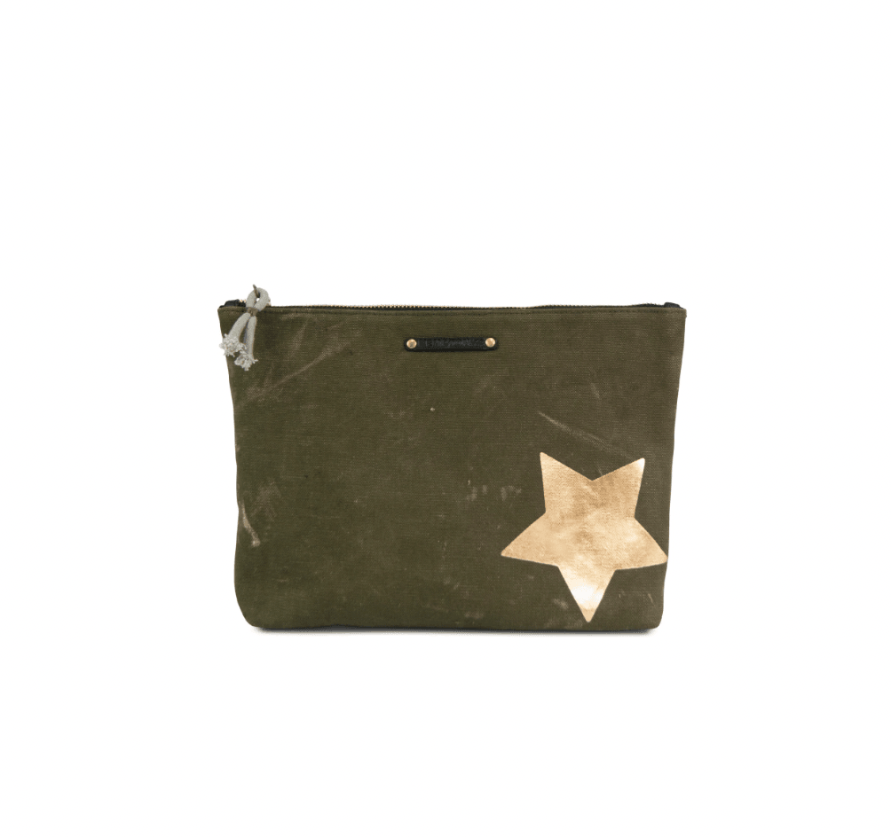 Army Star Canvas Pouch by Kempton & Co.