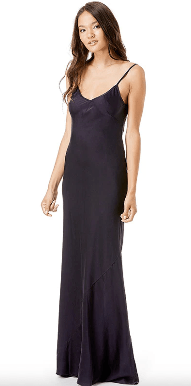 Slip Dress in French Navy by Michelle Jonas