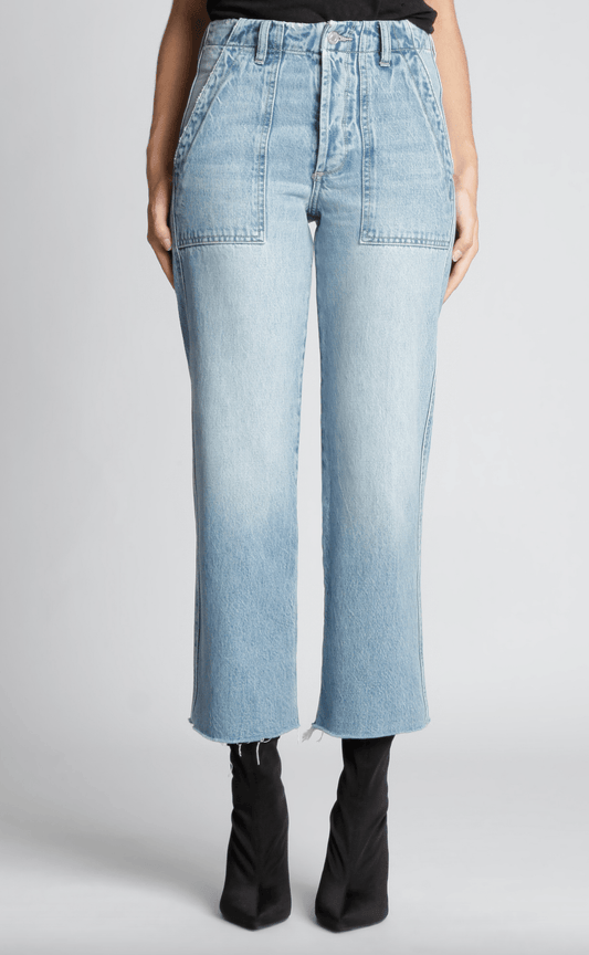 Ashley Patch Pocket Ankle Jeans by Black Orchid - Haven