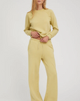 Shrunken Raglan Sweatshirt in Pistachio by SPRWMN