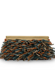 Cheltenham Snap Crossbody Clutch in Multi Fringe by Kempton & Co.