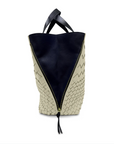 Bantham Tote in Sand Threaded Weave by Kempton & Co.