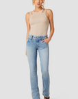 Beth Mid-Rise Baby Bootcut Petite Jean in Motion by Hudson