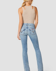 Beth Mid-Rise Baby Bootcut Petite Jean in Motion by Hudson