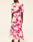 Wallis Dress in Fuchsia Floral by MISA