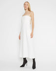 Ponte Knit Perfect Dress in White by Ripley Rader