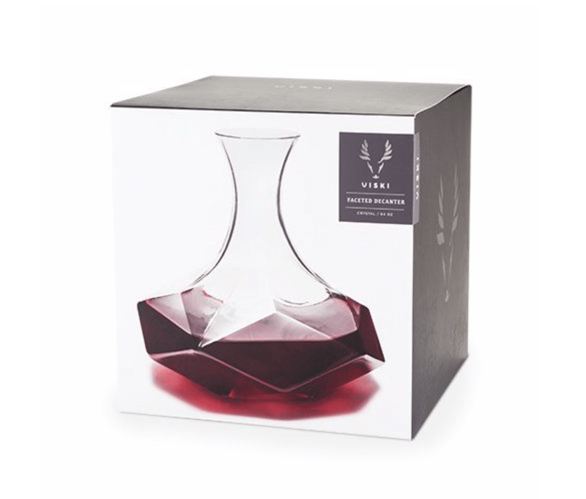 Faceted Crystal Decanter by Viski - Haven