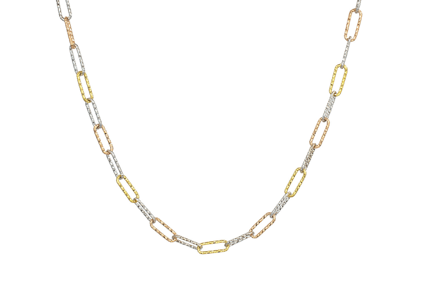 Diamond Cut Mixed Metal Chain by Leela Grace - Haven