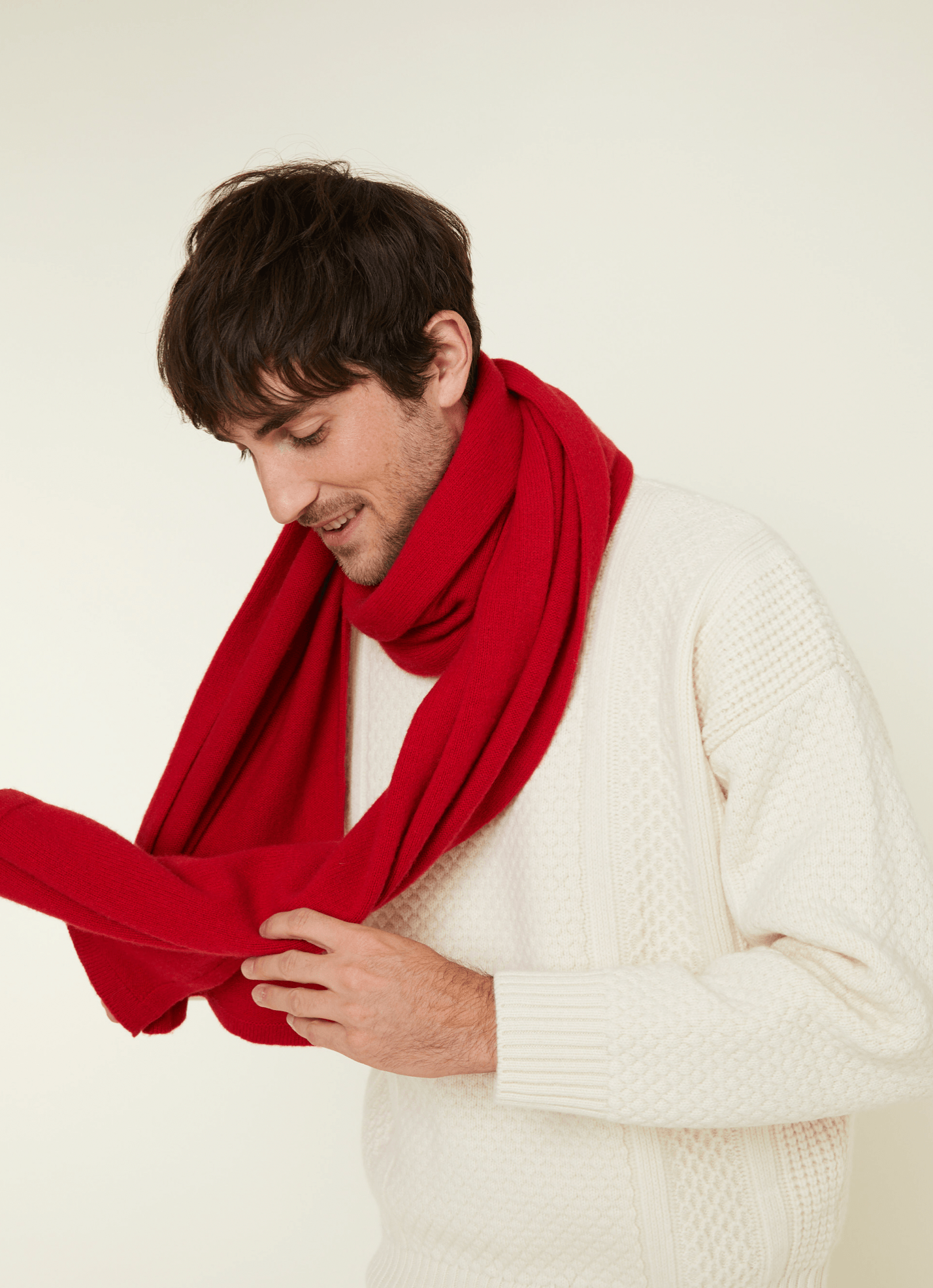 Gabrias Recycled Cashmere Scarf Travel Wrap by Maison Montagut (Various Colors) - Haven