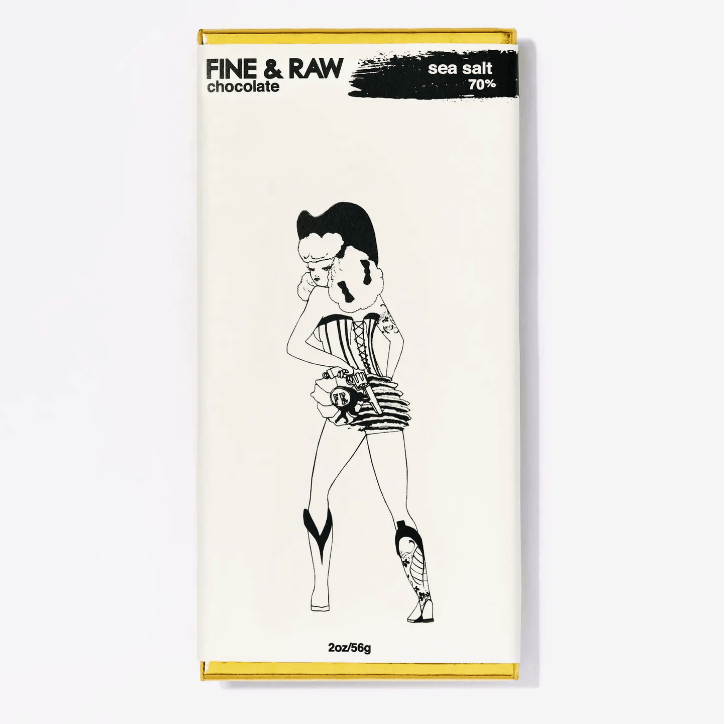 2 oz Chocolate Bar by Fine and Raw - Haven