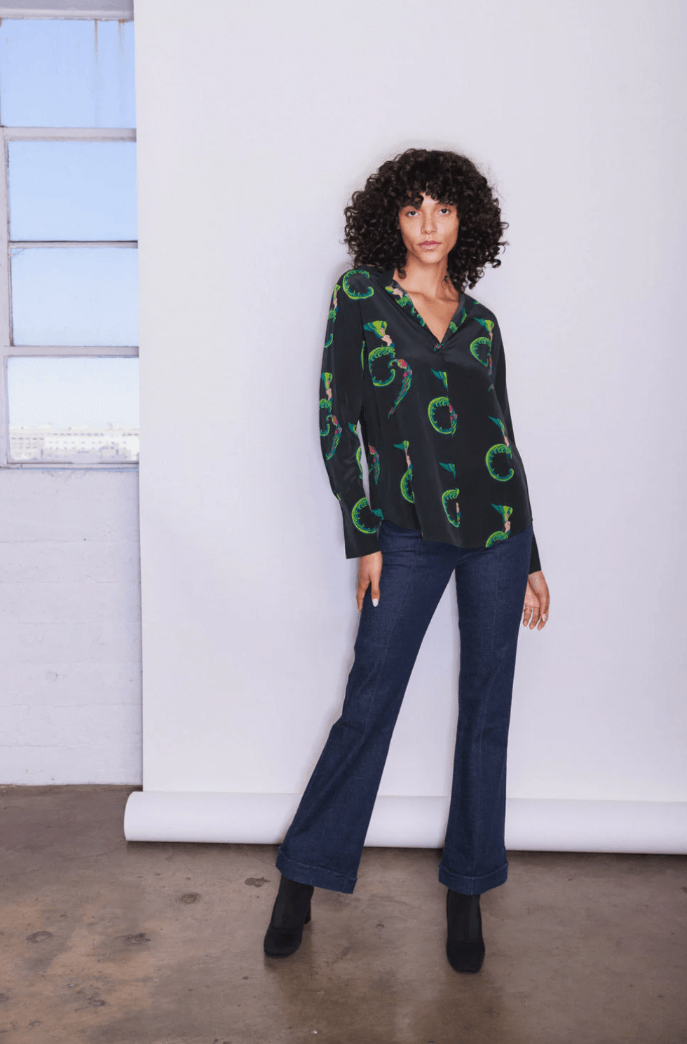 Daria Blouse in Egyptian Goddess by Catherine Gee - Haven