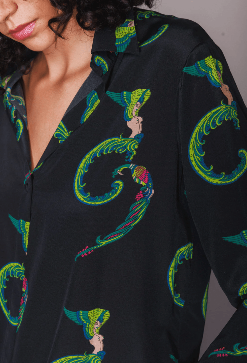 Daria Blouse in Egyptian Goddess by Catherine Gee - Haven