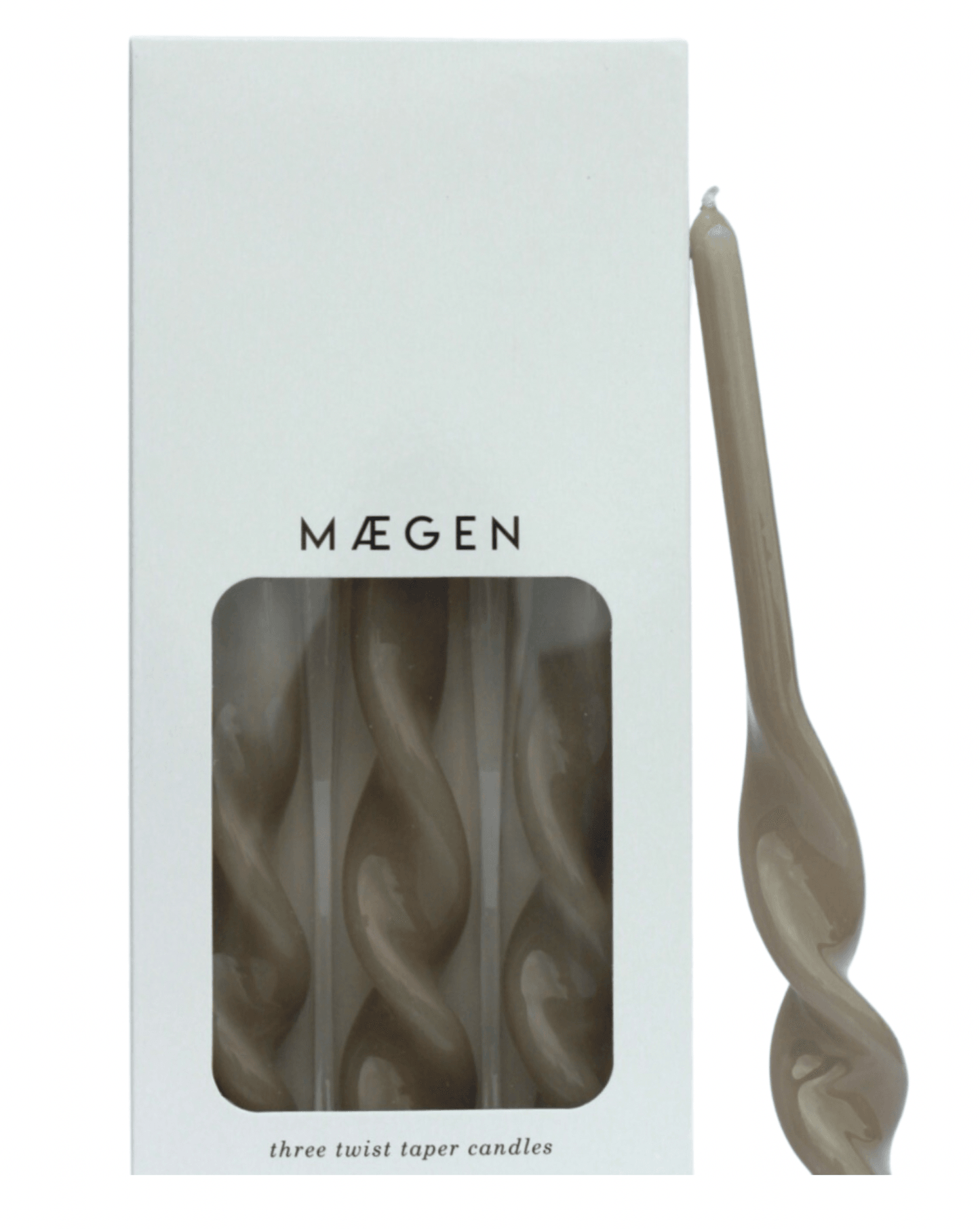 Spiral Taper Candles - Set of 3 by Maegen