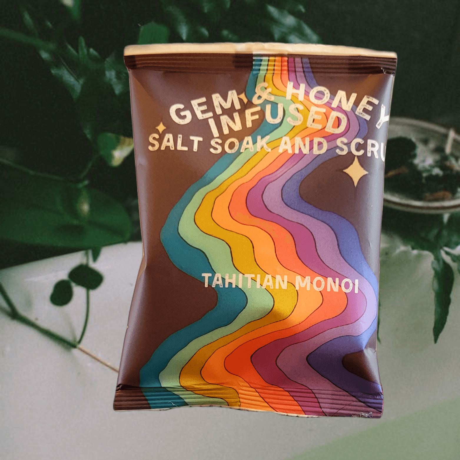 Tahitian Monoi Bath Soak/Body Scrub