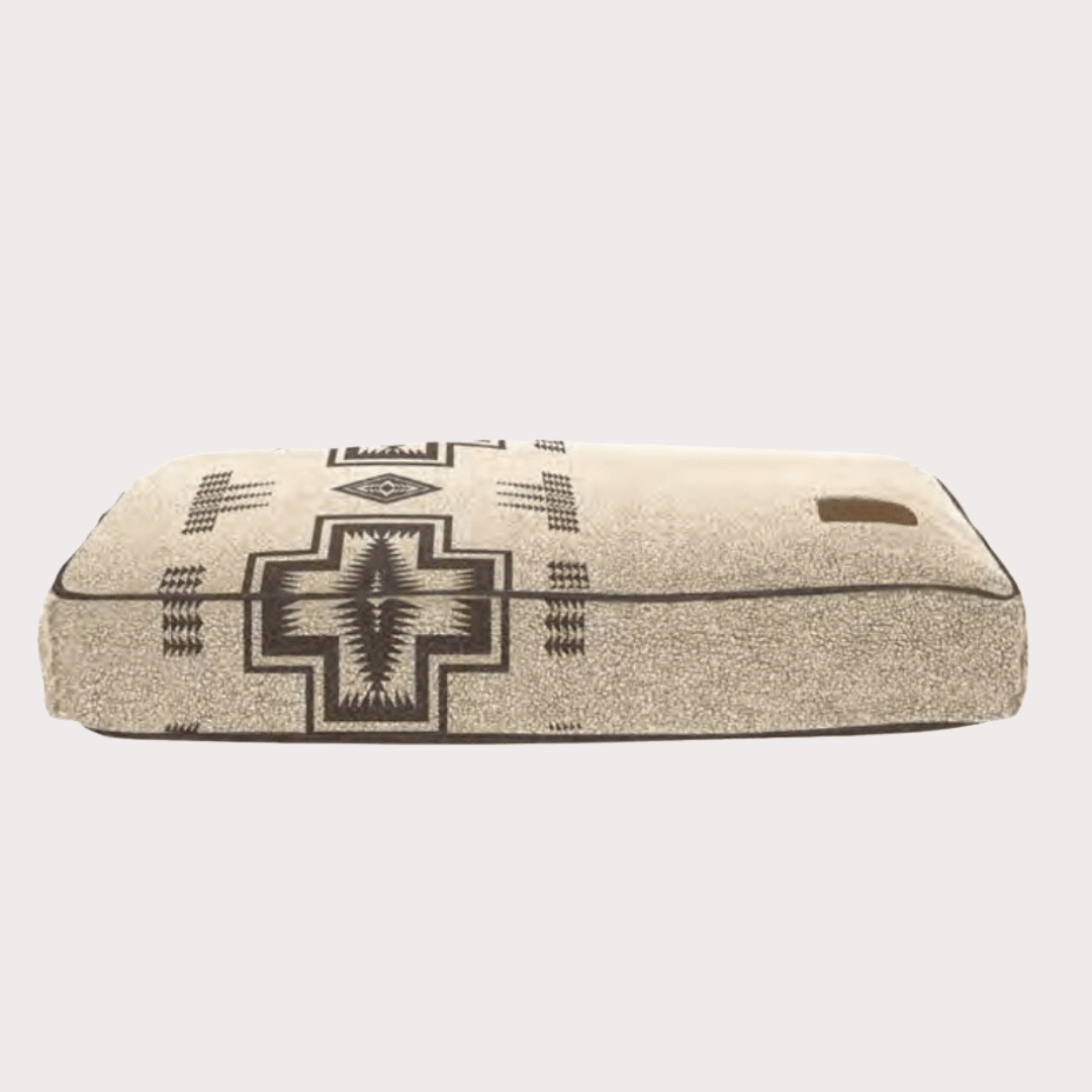 Harding Natural Berber Dog Bed by Pendleton - Haven