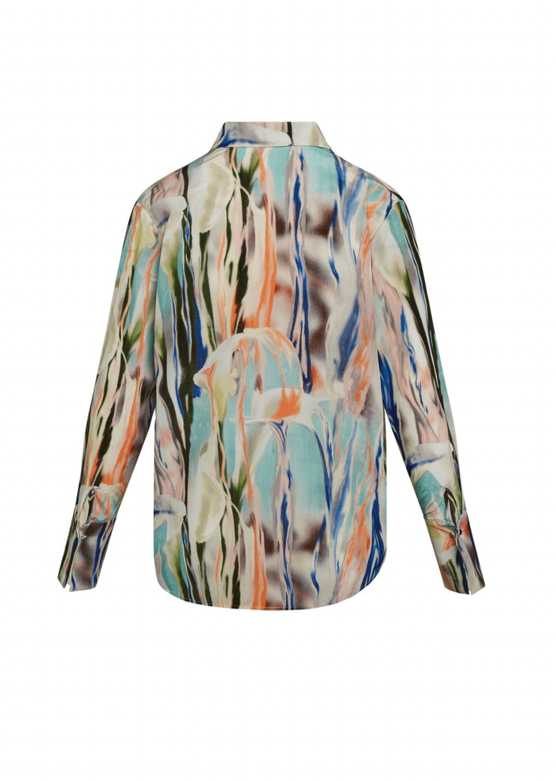 Abstract Orchid Daria Blouse by Catherine Gee - Haven