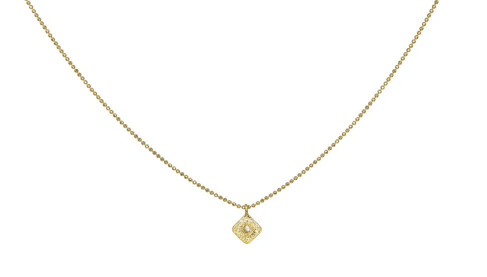 18K Diamond Necklace from Leela Grace Jewelry - Haven