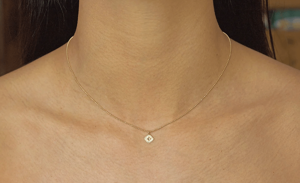 18K Diamond Necklace from Leela Grace Jewelry - Haven