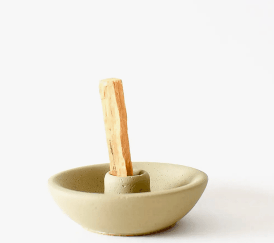 Bia Sage Incense Holder | Palo Santo Holder Oat - Haven