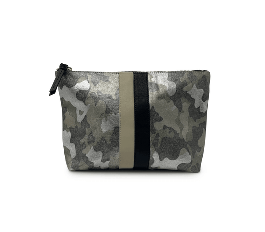 Metallic Camo Canvas Pouch by Kempton & Co. - Haven