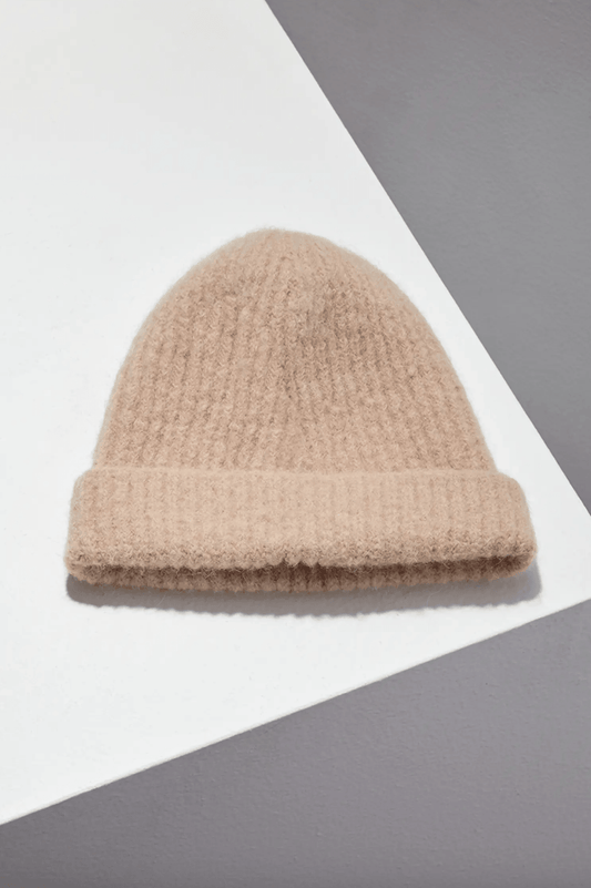 Piper Beanie in Oat by Janessa Leone - Haven