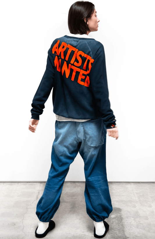 Artists Wanted Super Vintage Raglan Sweatshirt by FREECITY