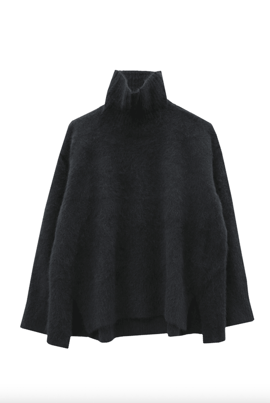 Turtleneck Oversized Pullover Sweater by C.T. Plage - Haven