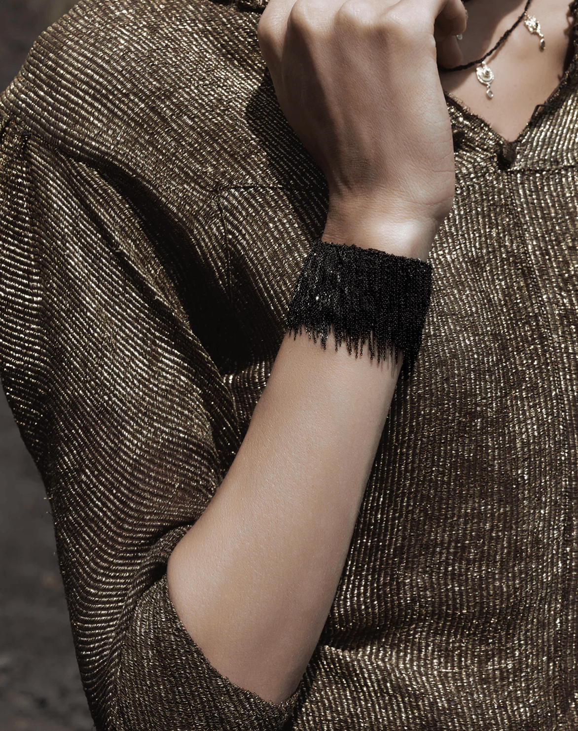 No. 705 Bracelet in Black Silver by Marie Laure Chamorel - Haven