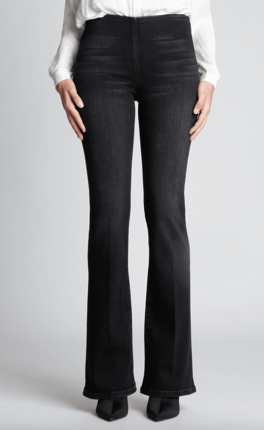 Fernanda High Rise Pull-On Flare Jeans by Black Orchid - Haven