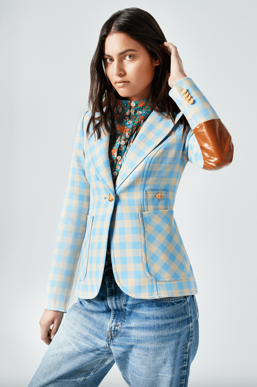 Patch Pocket Duchess Blazer with Elbow Patches by Smythe - Haven