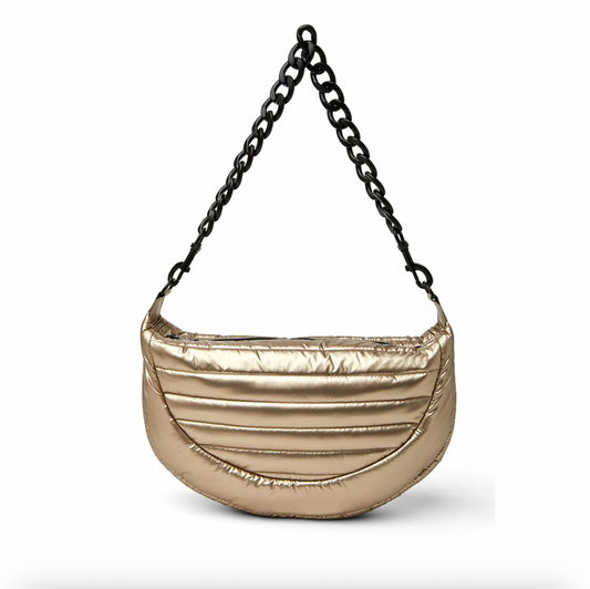 Elton Hobo Bag in Pearl Cashmere by Think Royln