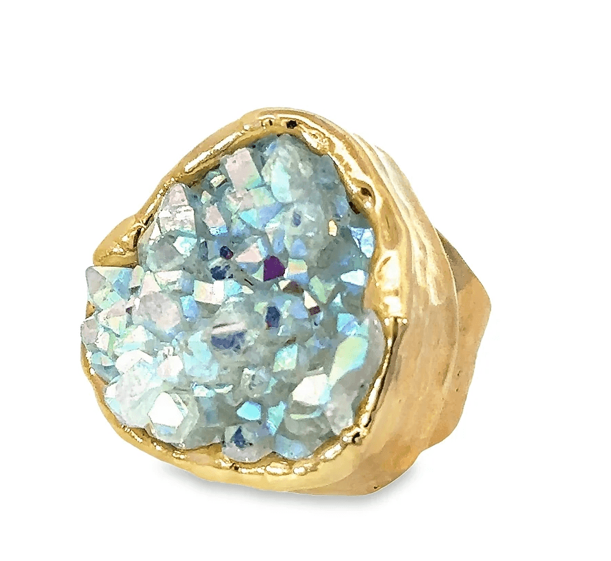 AB Quartz Ring by Leela Grace Jewelry - Haven