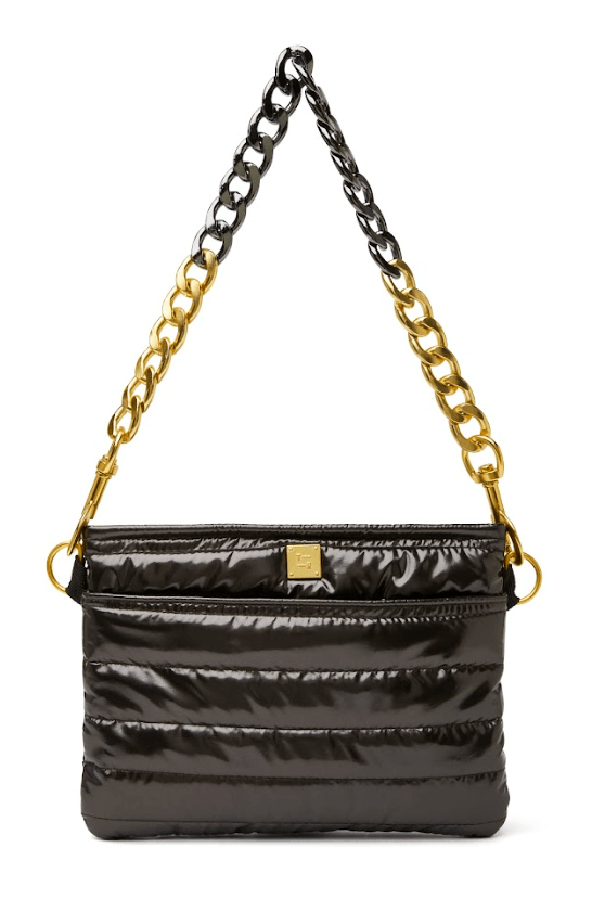 Downtown Crossbody in Pearl Pyrite by Think Royln