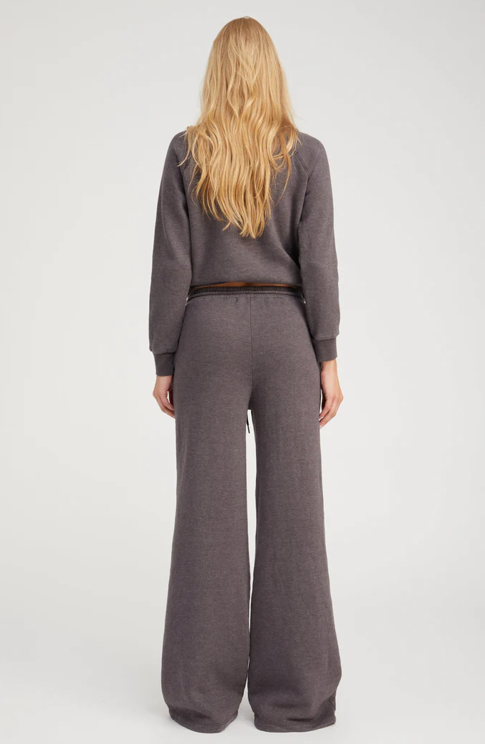Shrunken Raglan Sweatshirt in Charcoal/Black by SPRWMN