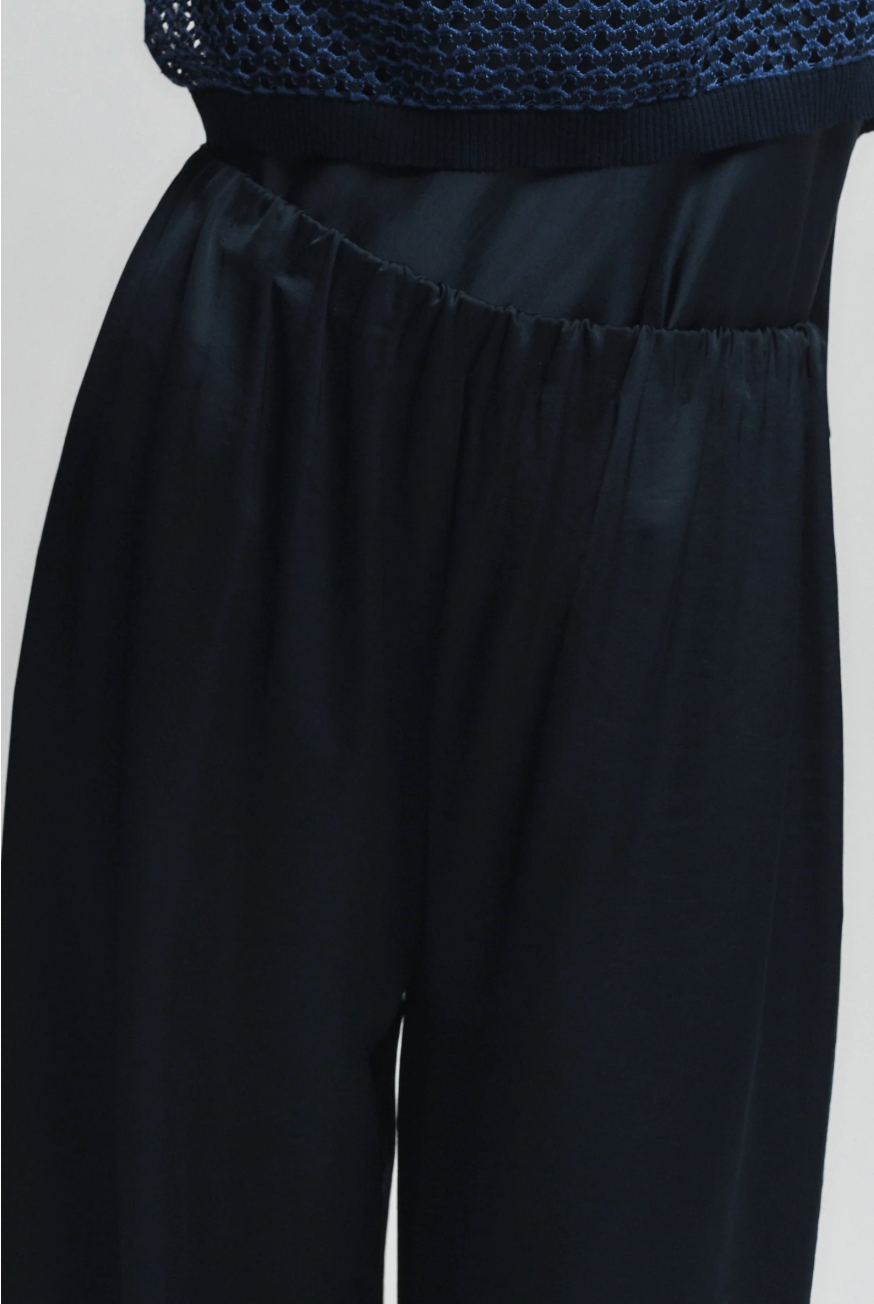 Paige Pull-On Pant in Navy by Saint Art