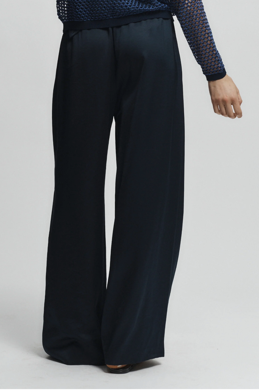 Paige Pull-On Pant in Navy by Saint Art