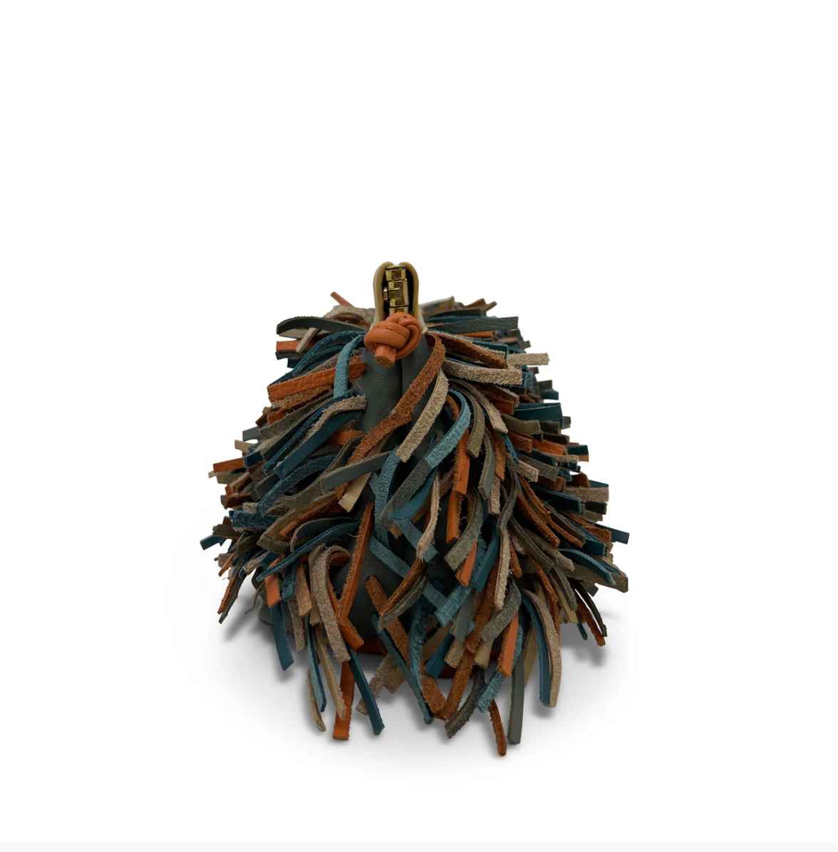 Cheltenham Snap Crossbody Clutch in Multi Fringe by Kempton &amp; Co.
