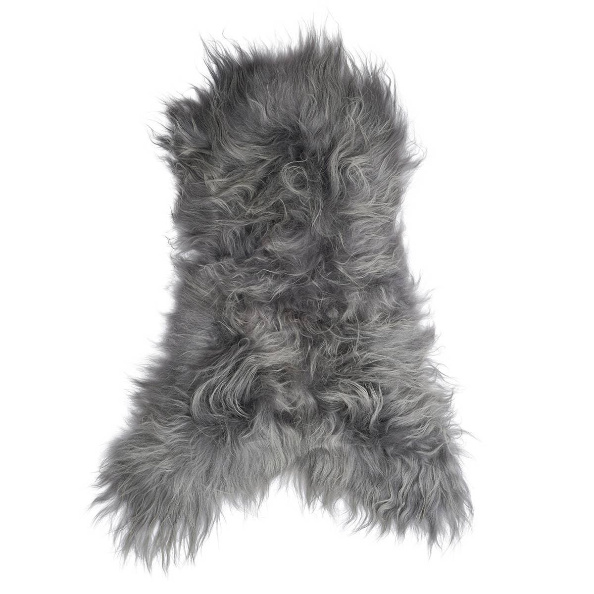 Grey Icelandic Sheep Throw/Rug