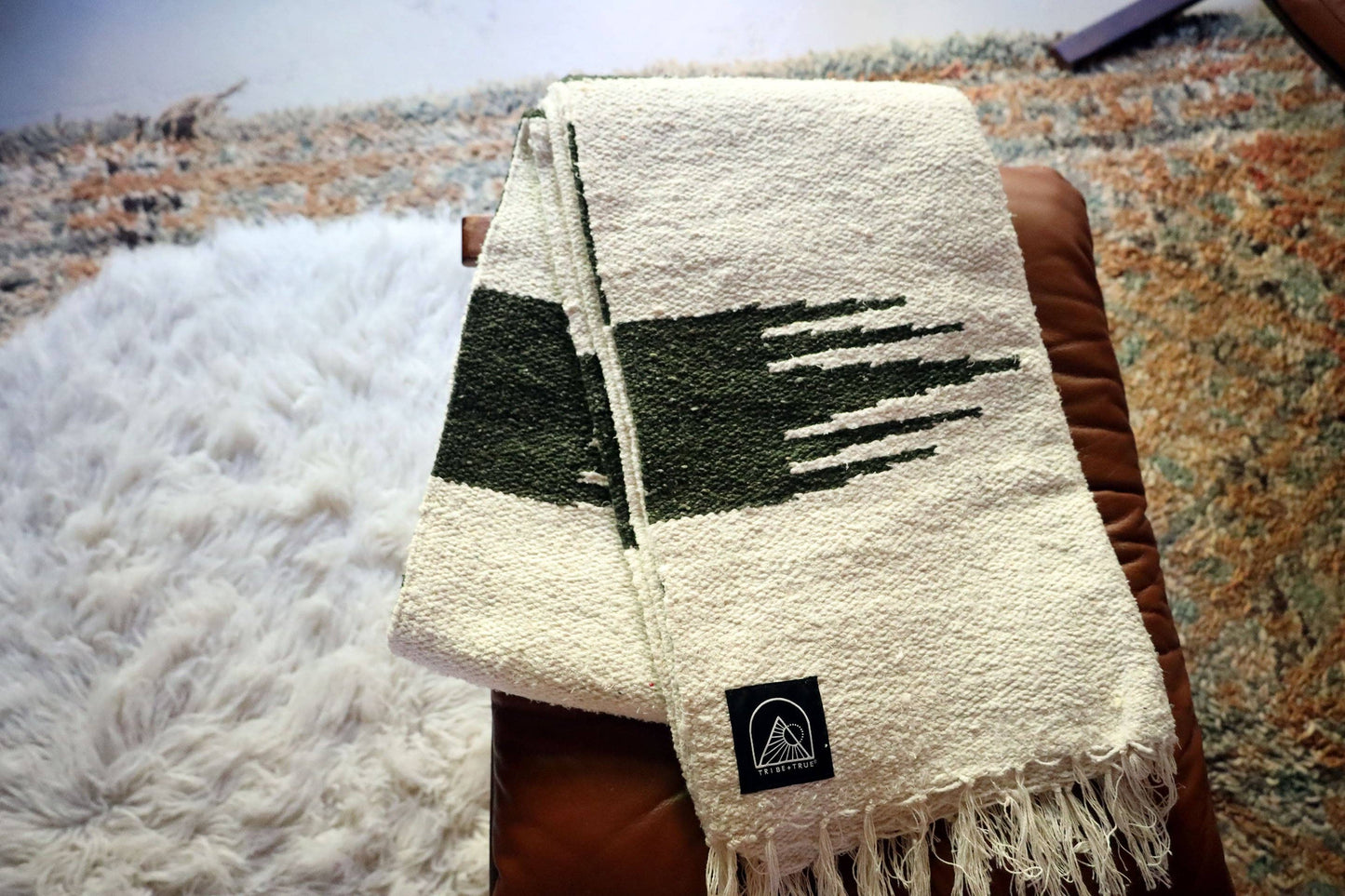 Manos Handwoven Blanket by Tribe and True