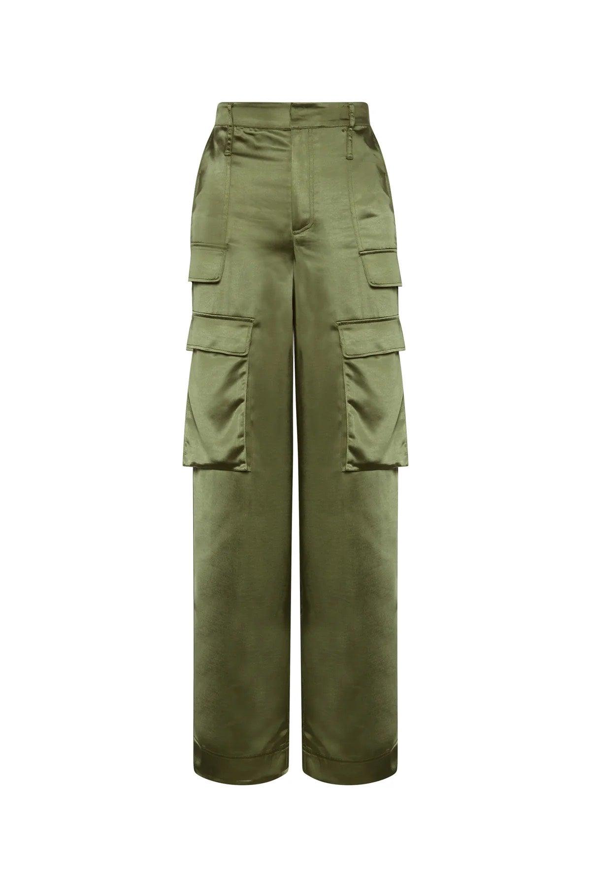 Army Green Cargo Pant by Catherine Gee