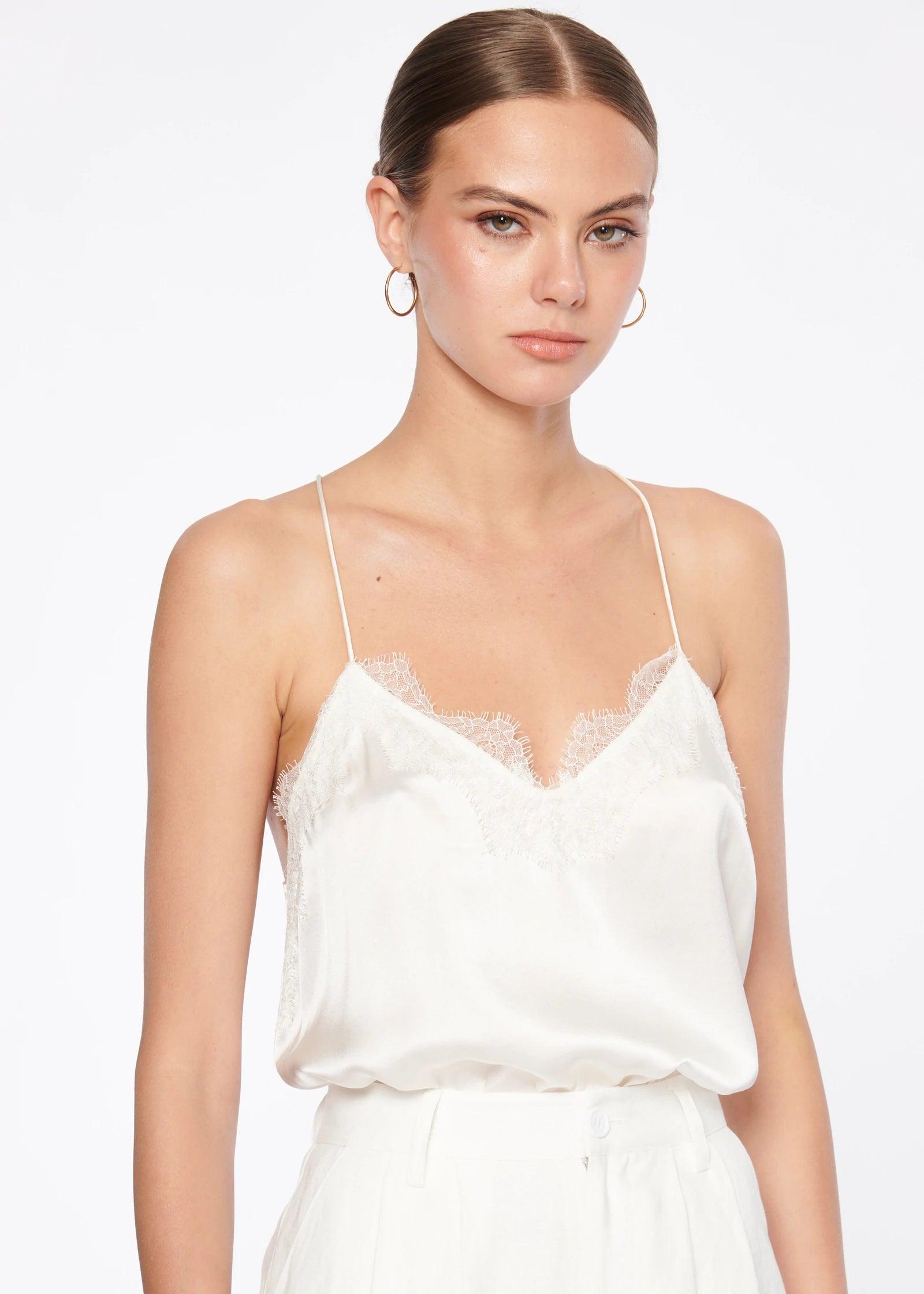 The Racer Charmeuse Cami by Cami NYC (Various Colors) - Haven