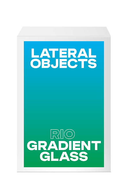 Rio Gradient Glass by Lateral Objects - Haven