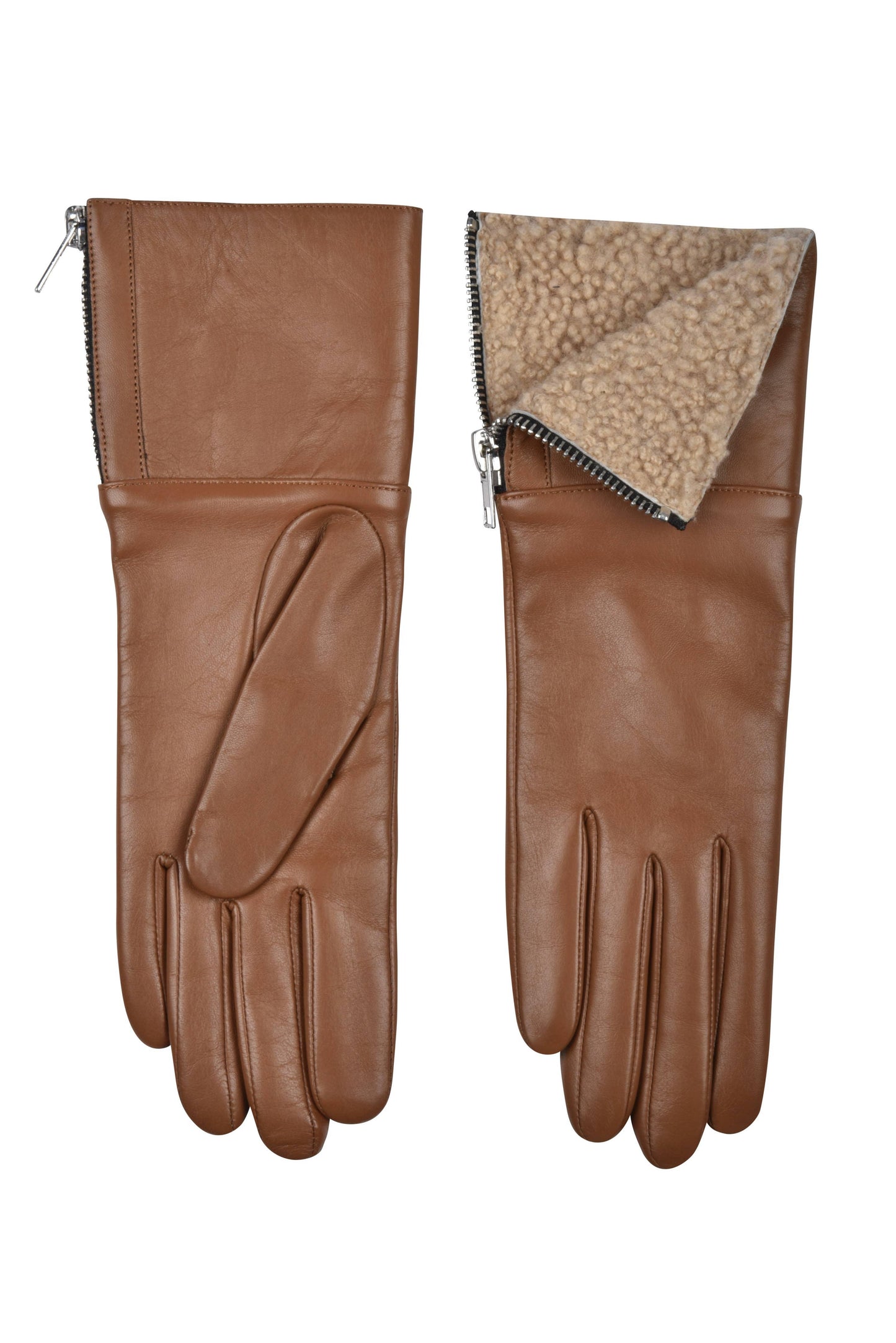 Touch Tech Leather Mittens by Amato New York - Haven