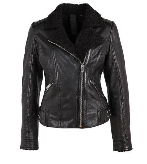 Gila CF Leather Jacket by Mauritius - Haven