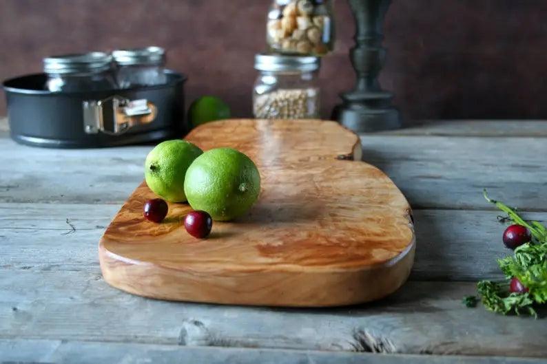 Rustic Cutting Board by Trabelsi Wood Design - Haven