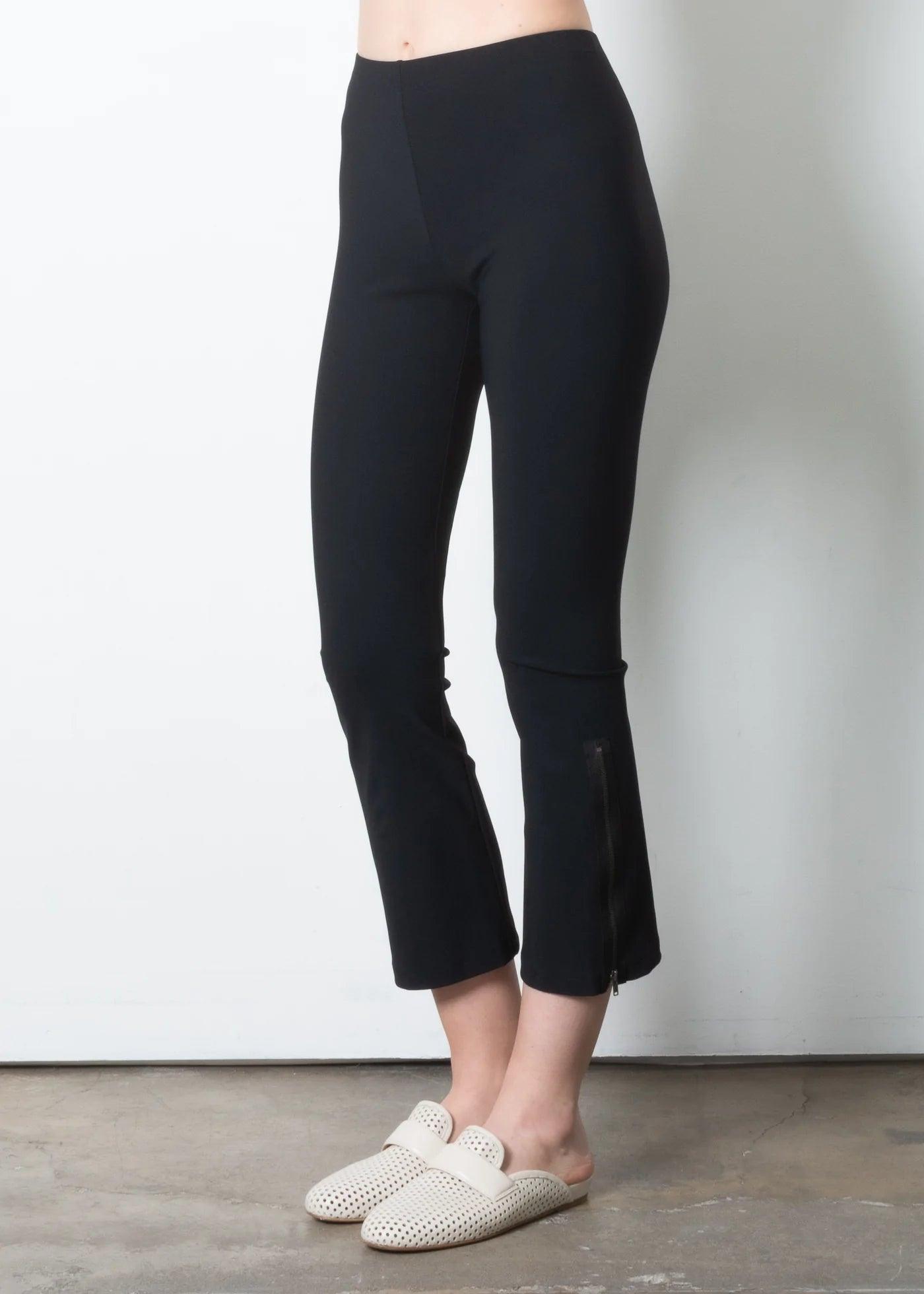 Tech Stretch Cropped Side Zip Leggings by Elaine Kim (Various Colors) - Haven