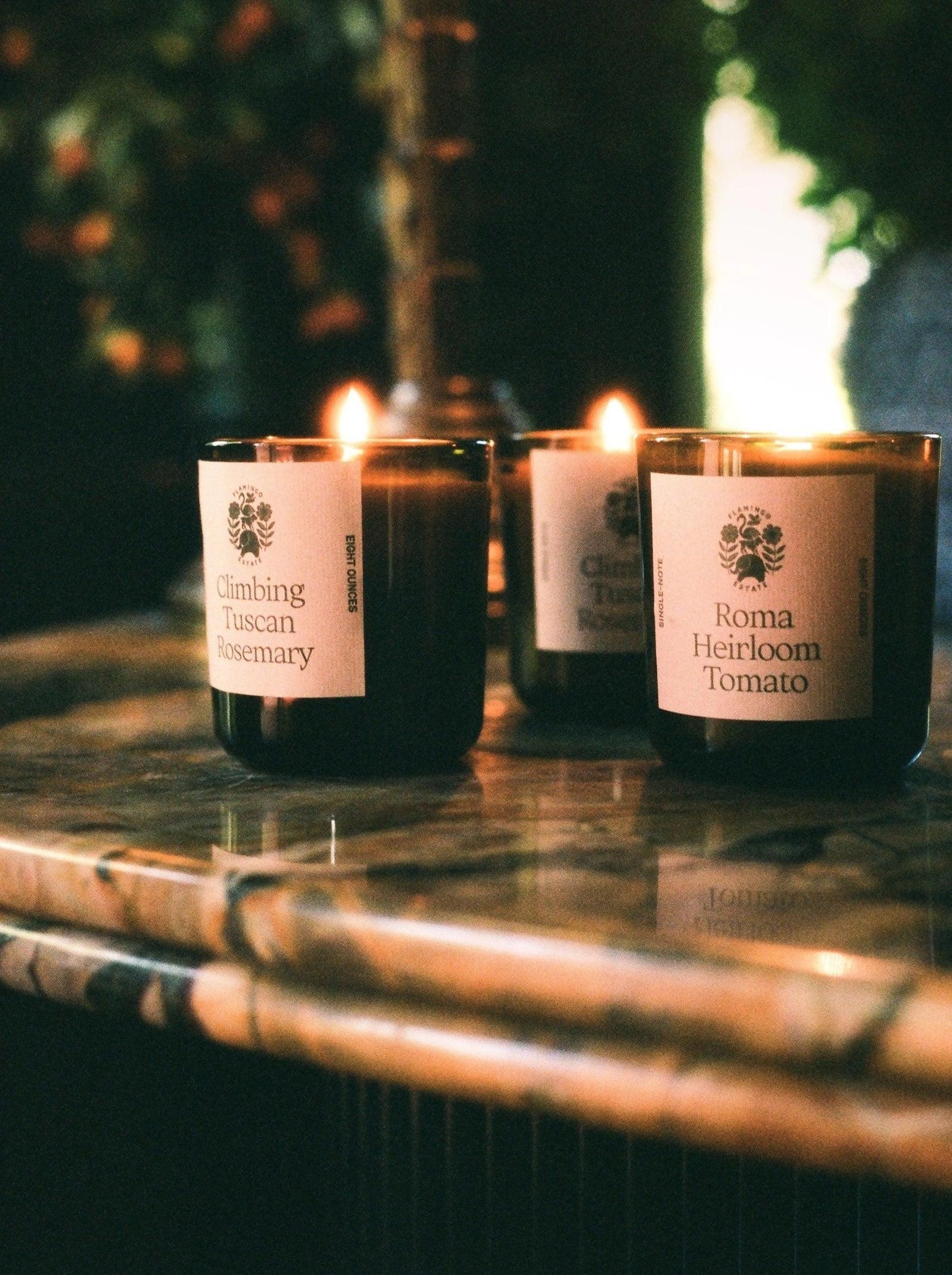 Roma Heirloom Tomato Candle by Flamingo Estate - Haven