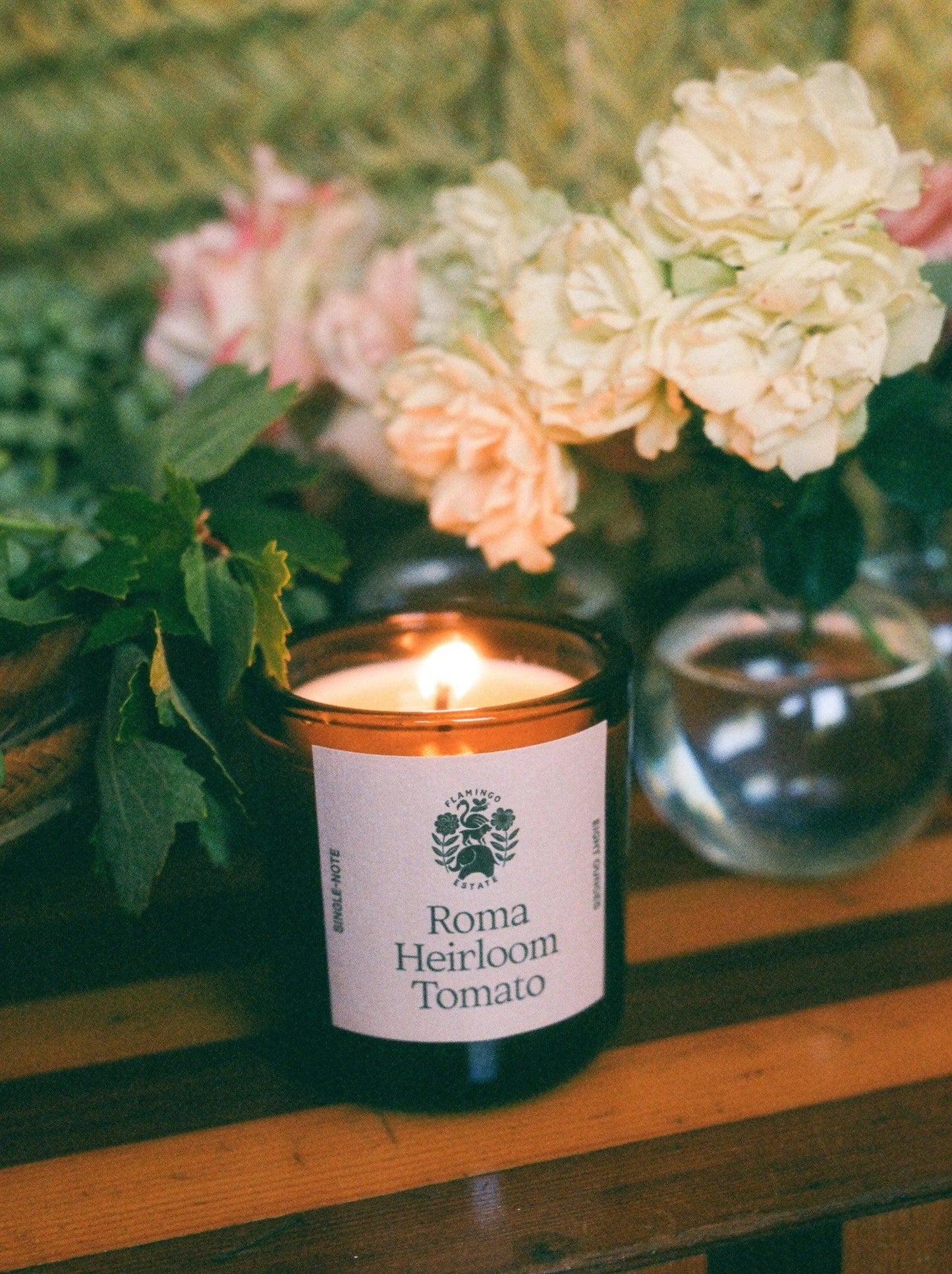 Roma Heirloom Tomato Candle by Flamingo Estate - Haven