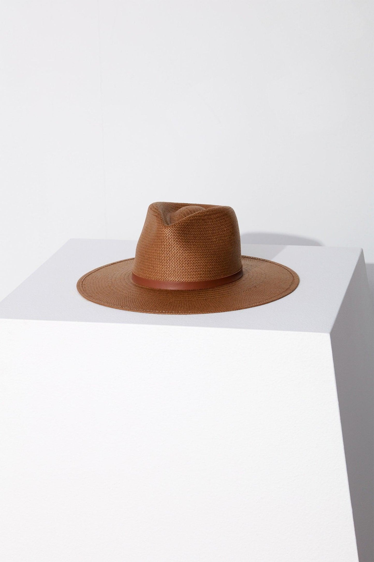 Sherman Hat in Brown by Janessa Leoné - Haven