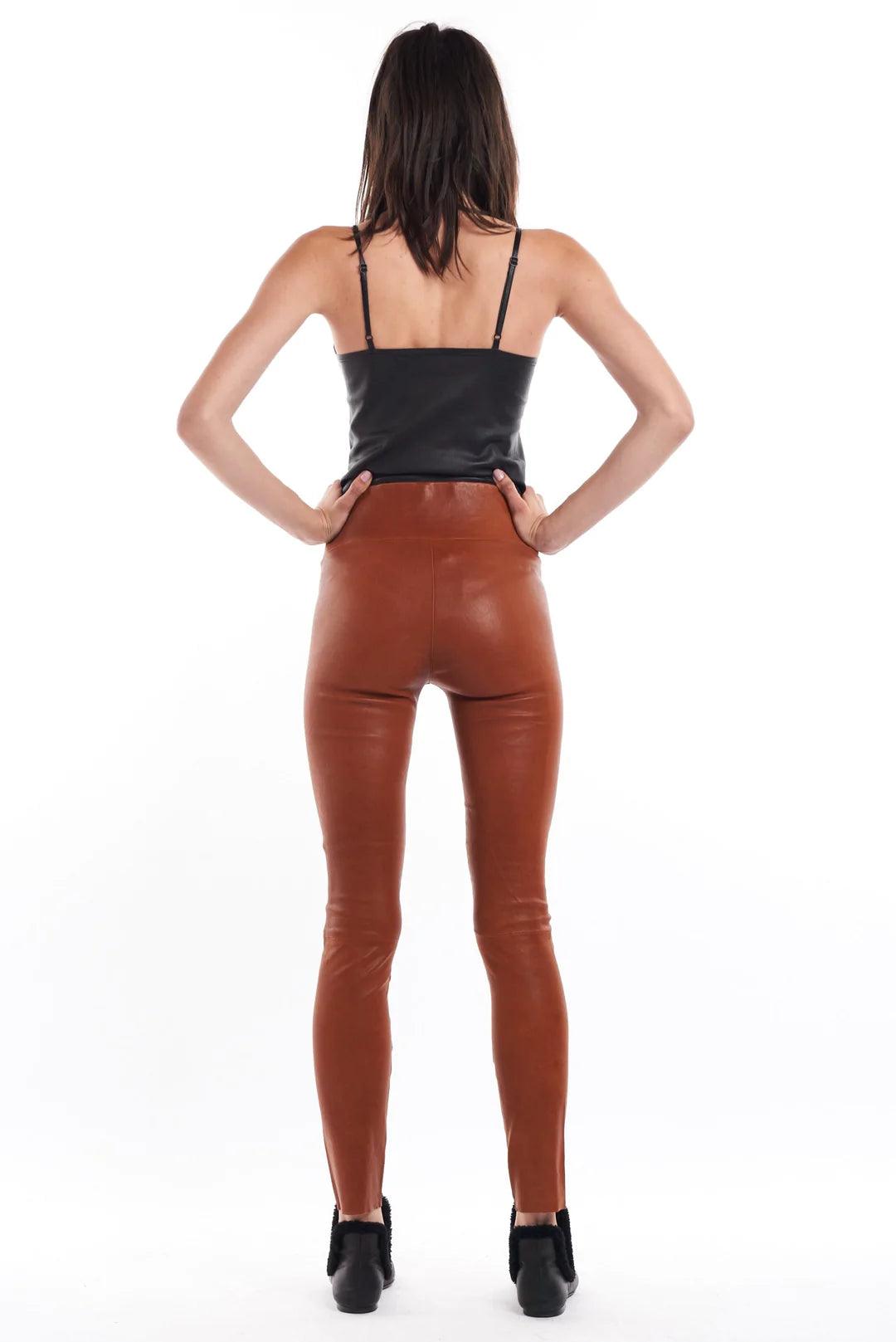 Leather Ankle Legging by SPRWMN - Haven